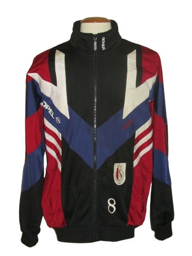 Standard Luik 1993-94 Training top PLAYER ISSUE #8 Alain Bettagno
