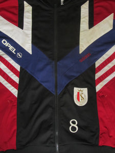Standard Luik 1993-94 Training top PLAYER ISSUE #8 Alain Bettagno