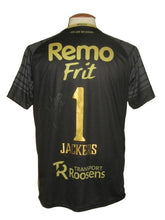 Load image into Gallery viewer, Waasland-Beveren 2020-21 Keeper shirt MATCH ISSUE/WORN #1 Nordin Jackers *signed*
