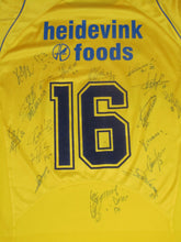 Load image into Gallery viewer, Sint-Truiden VV 2005-06 Home shirt  #16 Jeroen Simaeys *signed*