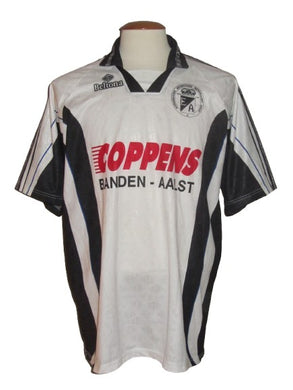 Eendracht Aalst 2000-01 Home shirt MATCH ISSUE/WORN #27 Tim De Keyser