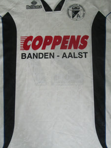 Eendracht Aalst 2000-01 Home shirt MATCH ISSUE/WORN #27 Tim De Keyser