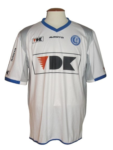 Maillot Foot KAA Gent 3ème 2014/2015 - Masita - Taille XL - Orange