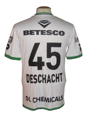 SV Zulte Waregem 2019-20 Away shirt L #45 Olivier Deschacht *new with tags*