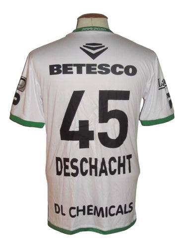 SV Zulte Waregem 2019-20 Away shirt L #45 Olivier Deschacht *new with tags*