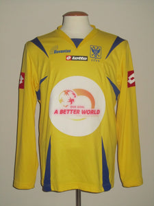 Sint-Truiden VV 2008-09 Home shirt MATCH ISSUE/WORN #18 Siegerd Degelin vs OHL