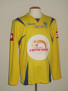 Sint-Truiden VV 2008-09 Home shirt MATCH ISSUE/WORN #18 Siegerd Degelin vs OHL