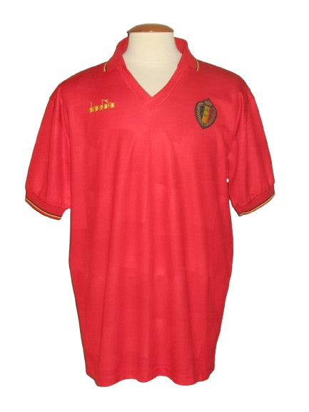 Rode Duivels 1992-93 Home shirt XL #14