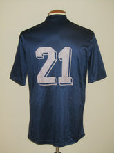 Load image into Gallery viewer, KSK Beveren 1990-91 Third shirt MATCH ISSUE/WORN #21 Hervé Van Overtvelt *signed*