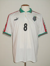 Load image into Gallery viewer, Bulgaria 1999-00 Away shirt MATCH ISSUE/WORN #8 Hristo Stoichkov vs Belgium