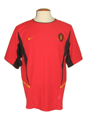 Rode Duivels 2002-04 Home shirt L