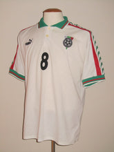 Load image into Gallery viewer, Bulgaria 1999-00 Away shirt MATCH ISSUE/WORN #8 Hristo Stoichkov vs Belgium