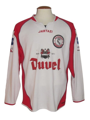 KVC Willebroek-Meerhof 2006-08 Home shirt MATCH ISSUE/WORN #17