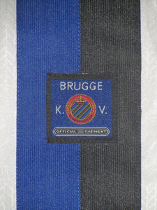 Club Brugge 1997-98 Away shirt MATCH ISSUE/WORN UEFA Cup #2 Eric Deflandre