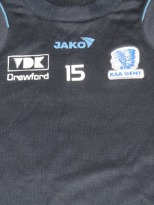 KAA Gent 2008-09 Sweatshirt PLAYER ISSUE #15