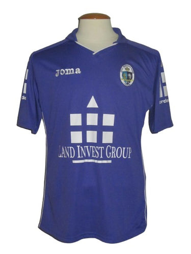 KFCO Beerschot Wilrijk 2015-16 Home shirt MATCH ISSUE/WORN #28 Jimmy De Jonghe *signed*