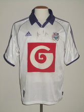 Load image into Gallery viewer, RSC Anderlecht 1999-00 Home shirt M *signed*
