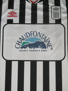 RCS Charleroi 2000-01 Home shirt S #23 Eduardo