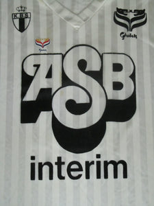 K. Berchem Sport 1986-88 Away shirt MATCH ISSUE/WORN #17