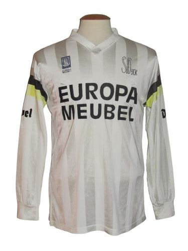 K. Berchem Sport 1989-90 Away shirt MATCH ISSUE/WORN #2