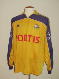 RSC Anderlecht 2000-01 Away shirt MATCH ISSUE/WORN #21 Emmanuel Pirard