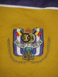 RSC Anderlecht 2000-01 Away shirt MATCH ISSUE/WORN #21 Emmanuel Pirard