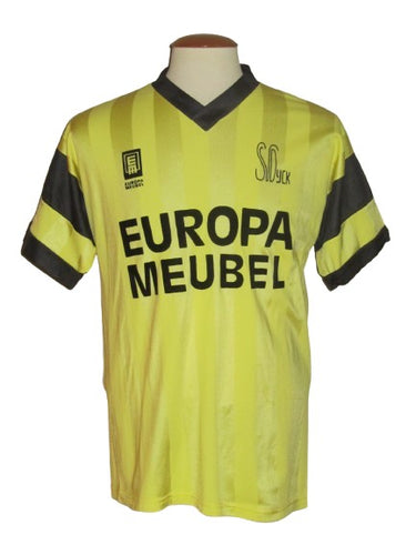 K. Berchem Sport 1989-90 Home shirt MATCH ISSUE/WORN #17
