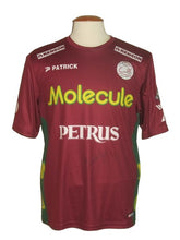Load image into Gallery viewer, SV Zulte Waregem 2012-13 Home shirt MATCH ISSUE/WORN #10 Frank Berrier *signed &amp; damaged*