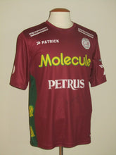 Load image into Gallery viewer, SV Zulte Waregem 2012-13 Home shirt MATCH ISSUE/WORN #10 Frank Berrier *signed &amp; damaged*