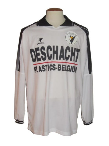 KSC Lokeren 2000-01 Home shirt MATCH ISSUE/WORN #18