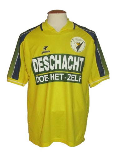KSC Lokeren 2000-01 Third shirt MATCH ISSUE/WORN #15 Nico De Neef