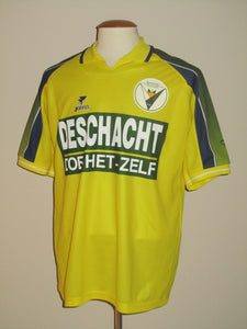 KSC Lokeren 2000-01 Third shirt MATCH ISSUE/WORN #15 Nico De Neef