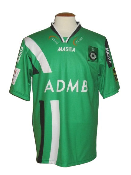 Cercle Brugge 2008-09 Home shirt MATCH ISSUE/WORN #4 Arnar Vidarsson