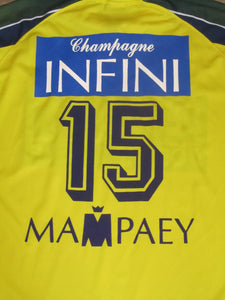 KSC Lokeren 2000-01 Third shirt MATCH ISSUE/WORN #15 Nico De Neef