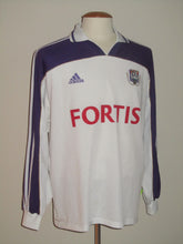 Load image into Gallery viewer, RSC Anderlecht 2000-01 Home shirt L/S PLAYER ISSUE #10 Walter Baseggio