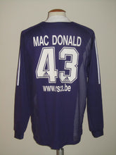 Load image into Gallery viewer, RSC Anderlecht 2002-03 Away shirt MATCH ISSUE/WORN #43 Sherjill Mac-Donald