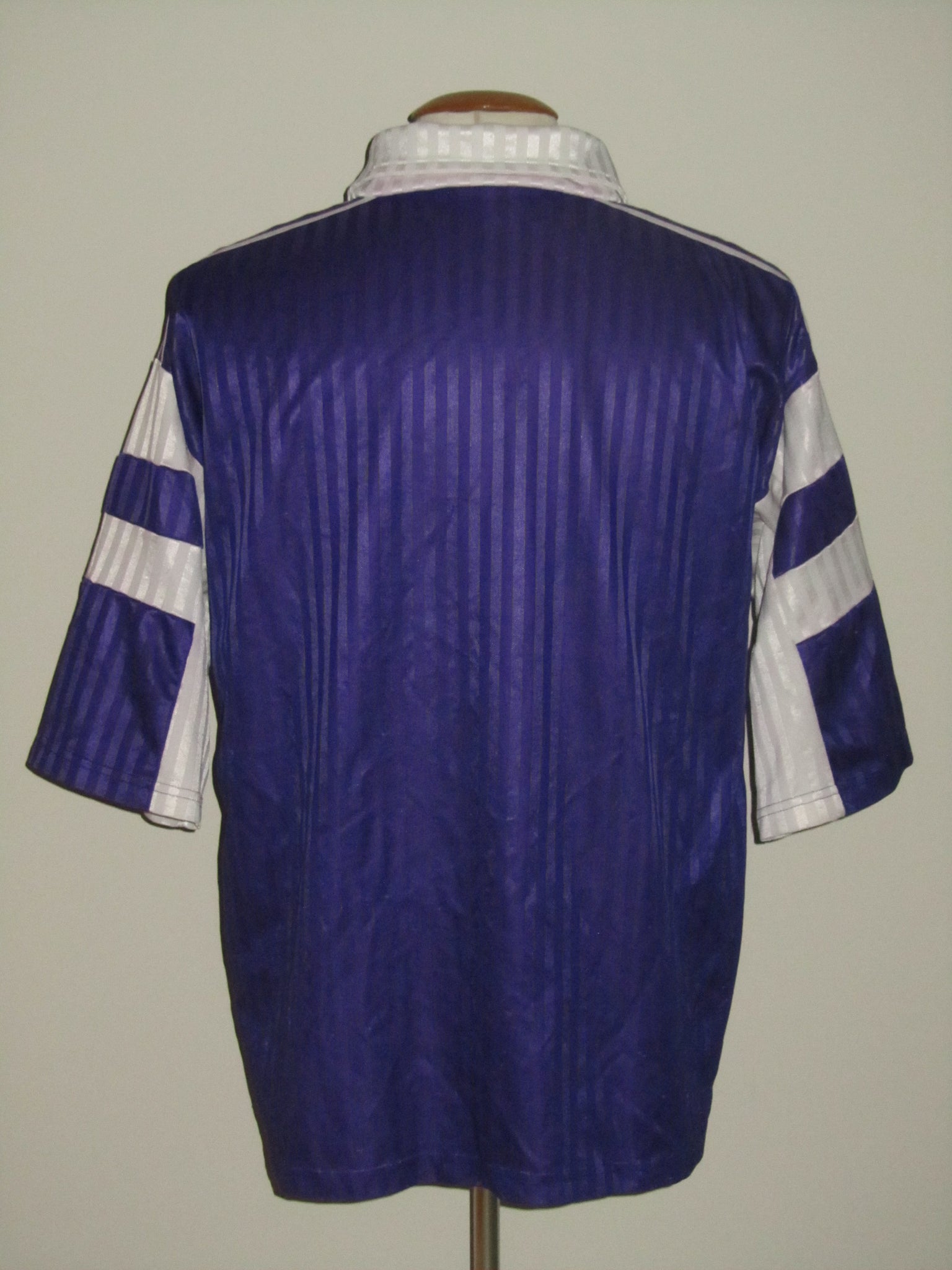 RSC ANDERLECHT 2007 2008 AWAY FOOTBALL SHIRT SOCCER JERSEY ADIDAS 691596 sz L RSC ANDERLECHT 2007 2008 AWAY FOOTBALL SHIRT SOCCER JERSEY ADIDAS 691596 sz L