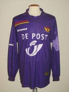 Germinal Beerschot 2000-01 Home shirt MATCH ISSUE/WORN #19 Alain Van Mieghem