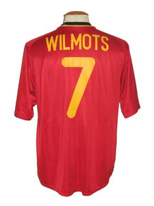 Rode Duivels 2000-02 Home shirt M #7 Marc Wilmots