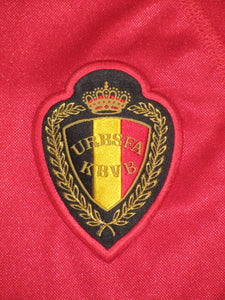 Rode Duivels 2000-02 Home shirt M #7 Marc Wilmots