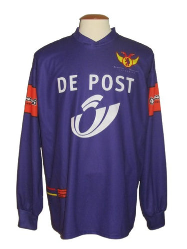 Germinal Beerschot 2002-03 Home shirt MATCH ISSUE/WORN #14 Dirk Huysmans