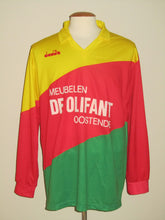 Load image into Gallery viewer, KV Oostende 1991-92 Home shirt MATCH ISSUE/WORN #16