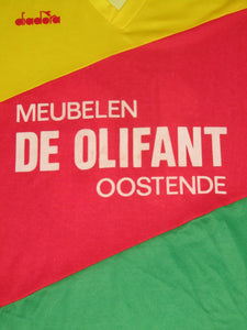 KV Oostende 1991-92 Home shirt MATCH ISSUE/WORN #16