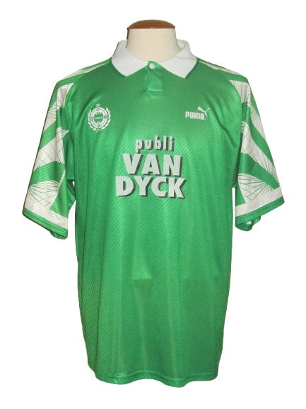 KFC Lommel SK 1997-98 Home shirt MATCH ISSUE/WORN UEFA Intertoto