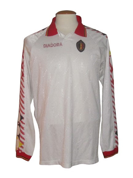 Rode Duivels 1994-96 Away shirt MATCH ISSUE/WORN #13