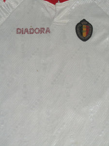 Rode Duivels 1994-96 Away shirt MATCH ISSUE/WORN #13
