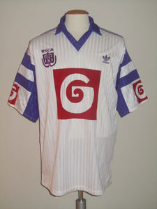 RSC Anderlecht 1991-92 Away shirt XL PLAYER ISSUE "multiple # available"