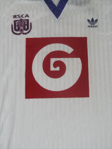 RSC Anderlecht 1991-92 Away shirt XL PLAYER ISSUE "multiple # available"