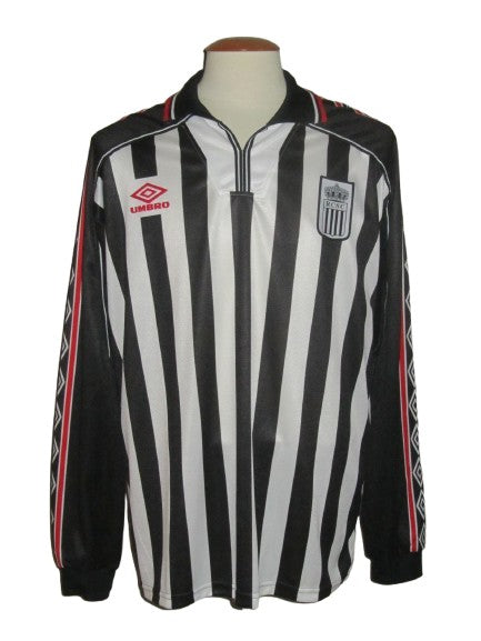 RCS Charleroi 1999-00 Home shirt PLAYER ISSUE #14