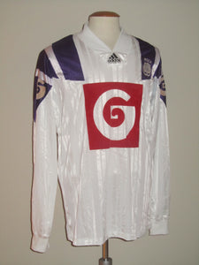 RSC Anderlecht 1992-93 Home shirt MATCH ISSUE/WORN "multiple # available"